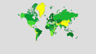 Países por elevación promedio Thumbnail